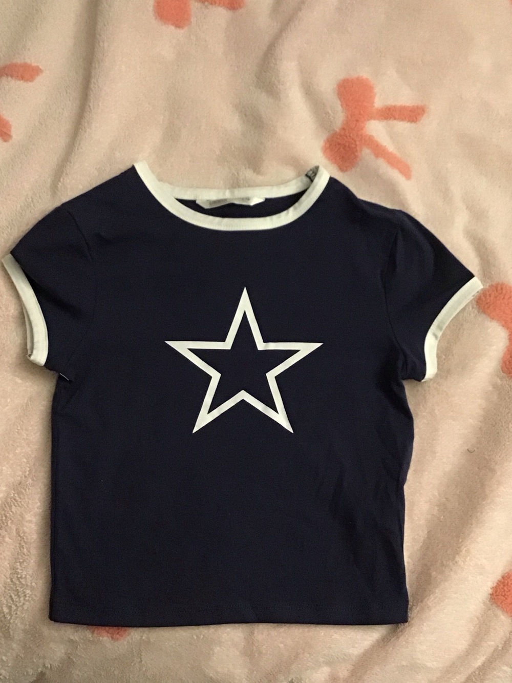 Urban Planet Navy Short Sleeve Tee with White Star